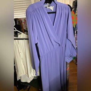 VTG Edith Flagg Lavender Dress
